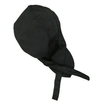 WEUVEB Breathable Cotton Chef Hat Kitchen Cooking Cap Hair Cover for Cooks and Waiters, Comfortable Fit, 1 Piece