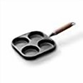 thumbnail image 3 of XJAXY Cast Iron Non-Stick Omelette Pan, Electric Stovetop Compatible, 4-Cup, 3 of 4