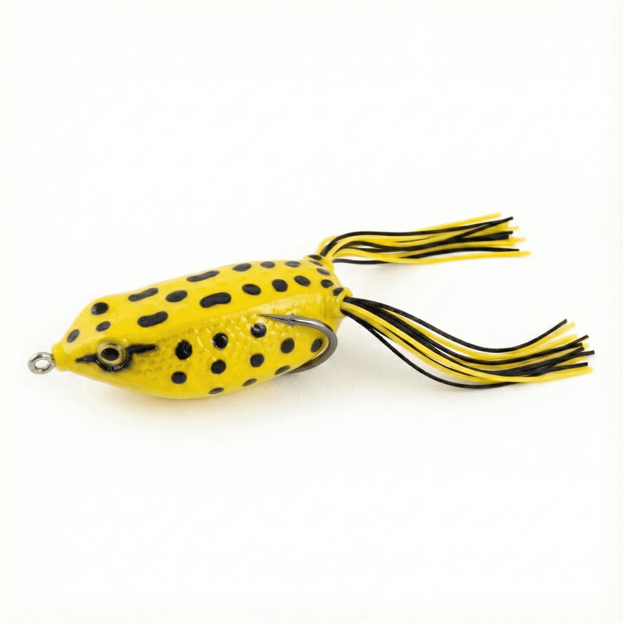 diving frog fishing lure Reef Runner Deep Diver 800 Crankbait - Chrome Pike and other surface feeding predators. Thunderhawk Mikeys DRT Frog Black