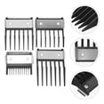 thumbnail image 2 of 4Pcs Clipper Guards Attachments Professional Hair Guides Plastic Combs Stainless Steel Clipper Guards, 2 of 7