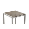 thumbnail image 2 of Pemberly Row 5-Piece Modern Aluminum Bar Set with Arms in Gray, 2 of 3