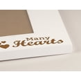 thumbnail image 3 of Darling Souvenir Made With Love Engraved Table Top Photo Frame Wooden Three Generations One Family Many Hearts Quotes White Picture Frame Gift For Family, 5 x 7 Photo Size Vertical, 3 of 6