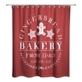 thumbnail image 2 of Creative Products Gingerbread Bakery 71x74 Shower Curtain, 2 of 2