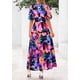 thumbnail image 2 of Vestido PRETTYGARDEN 2025 Floral Cuello en V Mangas Abullonadas M, 2 of 7