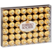 Ferrero 009800120499 Hazelnut Chocolate Diamond Gift Box, 48 Piece