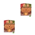 thumbnail image 1 of Kearding Funda trasera para silla de tela de franela de animales de dibujos animados de Papá Noel, fundas de asiento suaves y cómodas, decoración Type1 NO1 Kearding CBP183715, 1 of 5