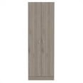 thumbnail image 5 of Dtwnek 5 Shelves Cabinet, Double Door Cabinet, Light Gray, 5 of 5