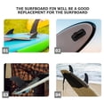 thumbnail image 2 of 4pcs Surfboard Fin Paddle Board Fin Paddleboard Fin Surfboard Water Divider Surfboard Replacement, 2 of 7