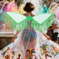 thumbnail image 4 of Sequined Tassel Rain Curtain for Masquerade Carnival Party Adult Performances and Festive Events 2PCS, 4 of 5