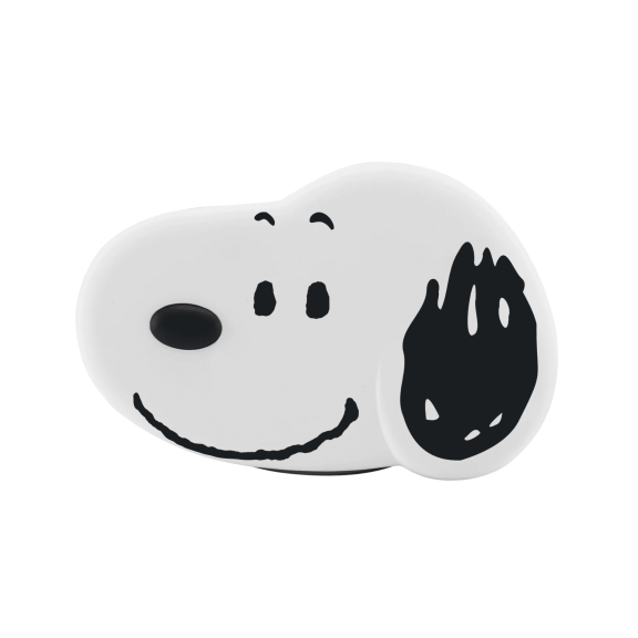 Impressions Vanity Peanuts SNOOPY LED Compact Mirror with Top 3x Magnified Mirror, Tri Tone Lights