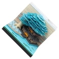 thumbnail image 2 of Redempat Premium Materials Desk Calendar Gift For Family And Friends Decoration 3D Notepad Paper Sculpture blue, 2 of 6