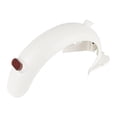 thumbnail image 3 of yeacher G30 Max Electric Scooter Rear Mudguard Kit with Red Bracket, Tail Light, and Hook - White ABS+PC, Lightweight & Durable, Enhances Ride Safety, 3 of 6