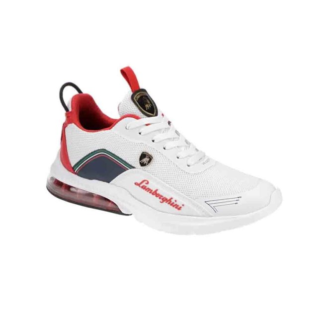 Tenis Deportivos Lamborghini Originales para Hombre Caballero Blanco 28