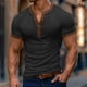 thumbnail image 1 of pstuiky camisetas para hombre, Blusa deportiva informal de color liso para hombre, holgada, de manga corta y cuello redondo camisas casuales para hombre xxl, 1 of 6