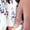 White Multi Garden, variant on Woman Within Plus Size Button-Front Elbow-Sleeve Knit Dress