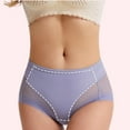 thumbnail image 4 of Akafmk Plus Size Underwear for Women High Waisted Briefs High Elastic Breathable Mesh Lace Briefs Comfortable Underwear Panties, Sizes S-3XL, 4 of 4