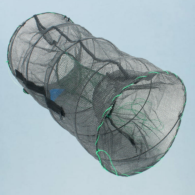Generic 2 Foldable Fishing Crab Net Trap Cast Dip Cage Fish Prawn 6