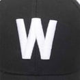 thumbnail image 4 of Sombrero clásico de béisbol con letra W Gorra de viaje al aire libre Pareja enarimada Sombrilla simp Abanopi Gorra de visera, 4 of 6