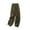 Army Green2, variant on Diufon Cargo Pants for Women Solid Color Lounge Pants Elastic Waist Trousers with Pockets