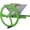Green, variant on 7L Manual Fruit Crusher with Wheels, Stainless Steel Apple Scratter for Wine and Cider Pressing, Portable Juicer Grinder for Garden Harvest