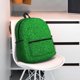 thumbnail image 5 of Disketp Green Sparkling Shiny Mochila Ligera Clásica con Múltiples Bolsillos, Mochila Casual para Hombre y Mujer, Ideal para Escuela, Trabajo y Viajes, 5 of 6