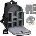 thumbnail image 4 of Adventure-Ready: Blue High-Density Nylon Protection Backpack, Durable And Shockproof For Your DSLR, Quick Access With Customizable Interior, 4 of 6