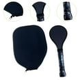 thumbnail image 6 of Vsenkes Carbon Fiber Pickleball Sweet Paddle with Comfort Paddle Head Black w Paddle Cover, 6 of 9