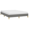 thumbnail image 4 of vidaXL Bed Frame Upholstered Platform Bed with Wooden Slats Support Fabric, 4 of 56