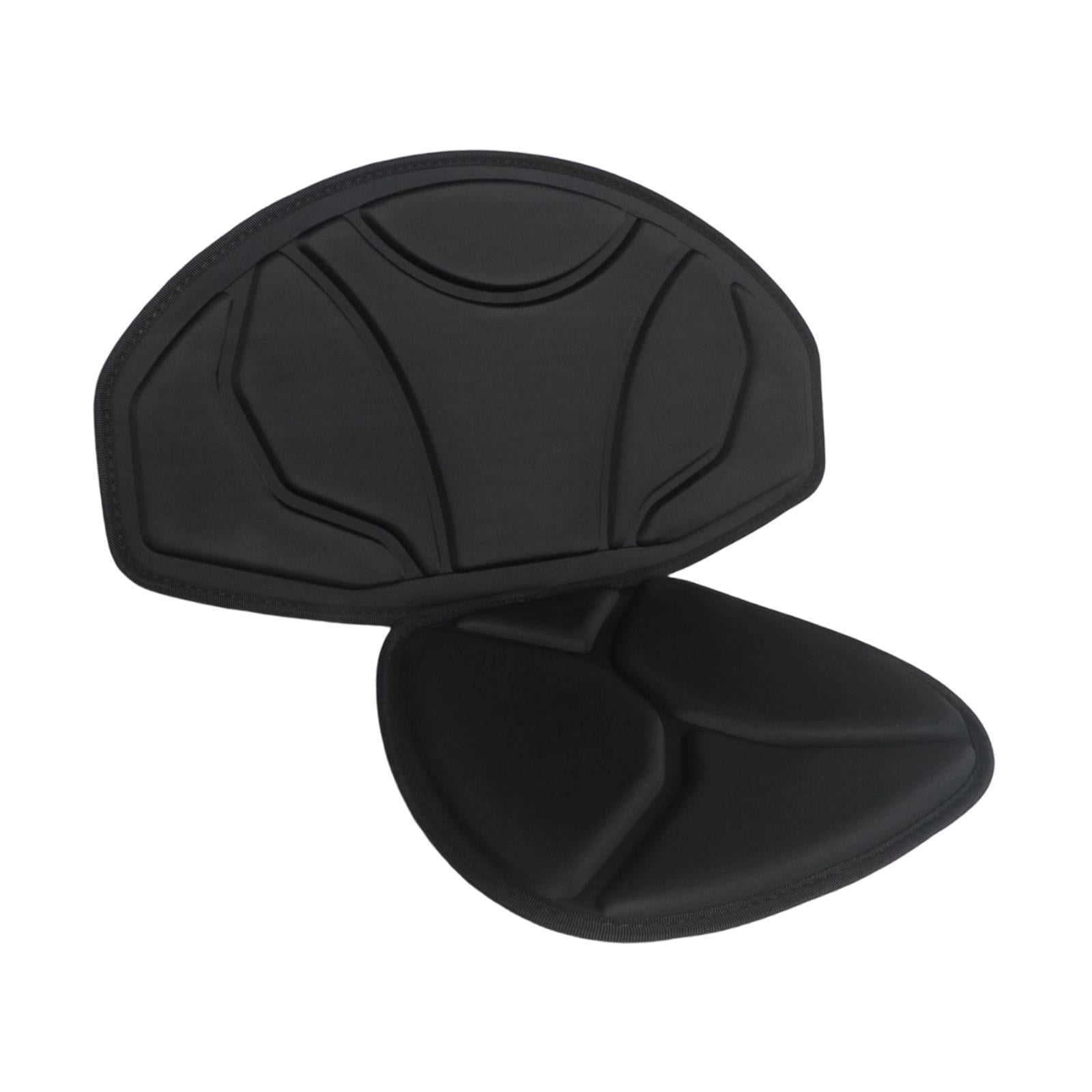 funtasica Kayak Seat Cushion Paddle Board Seat Accessories Padded with Back Support Adjustable for Drifting Water Sports Boat Canoeing Without Bag
