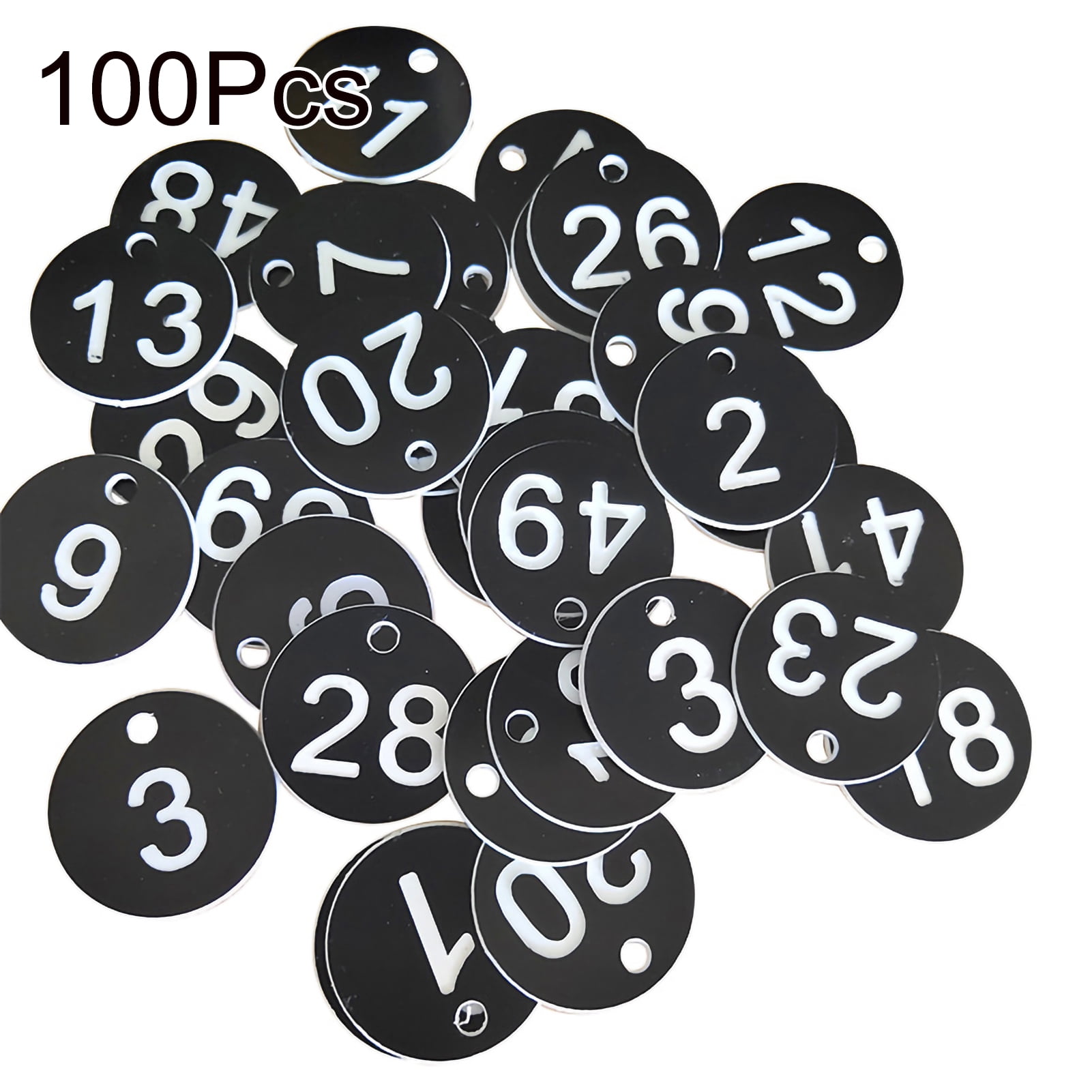 Aimiya 100Pcs Beehive Tag Waterproof Identification Round 1-100 ...