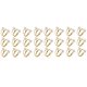 thumbnail image 1 of Servilleteros de 24 Piezas con Doble Perla, Servilleteros, Hebilla de Servilleta para Recepción de Bodas, Festivales, 1 of 5