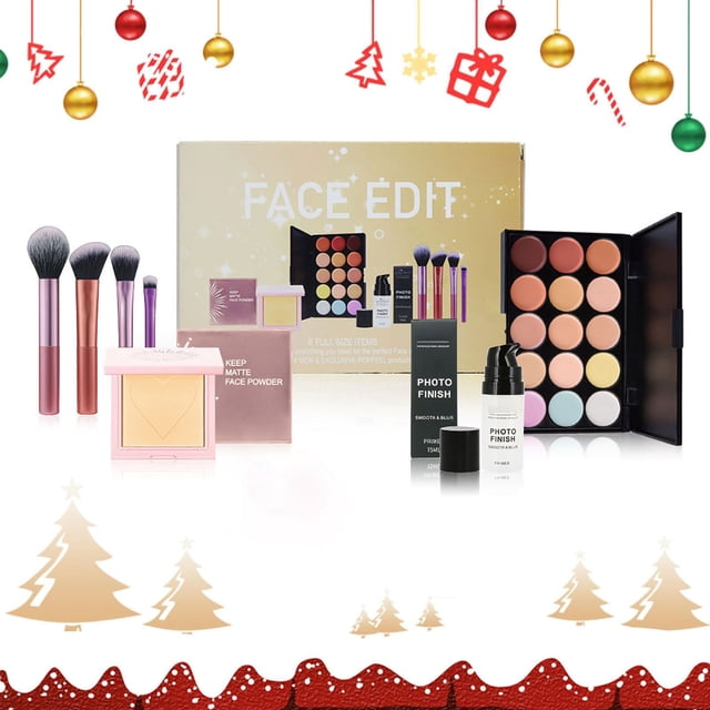 LLQkigsxse Remover compatible with Machine Face & Lip Set our Set Complete Face & Lip Makeup 20ml