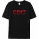 thumbnail image 1 of Casual Men's T-Shirt,Short Sleeve Tee Shirts Red Goat Letter Crewneck T Shirt, 1 of 8
