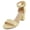 Yellow Pu, variant on Shoes Women Low Chunky Block Heel Sandals Open Toe Ankle Strap CAKE-S Yellow 6