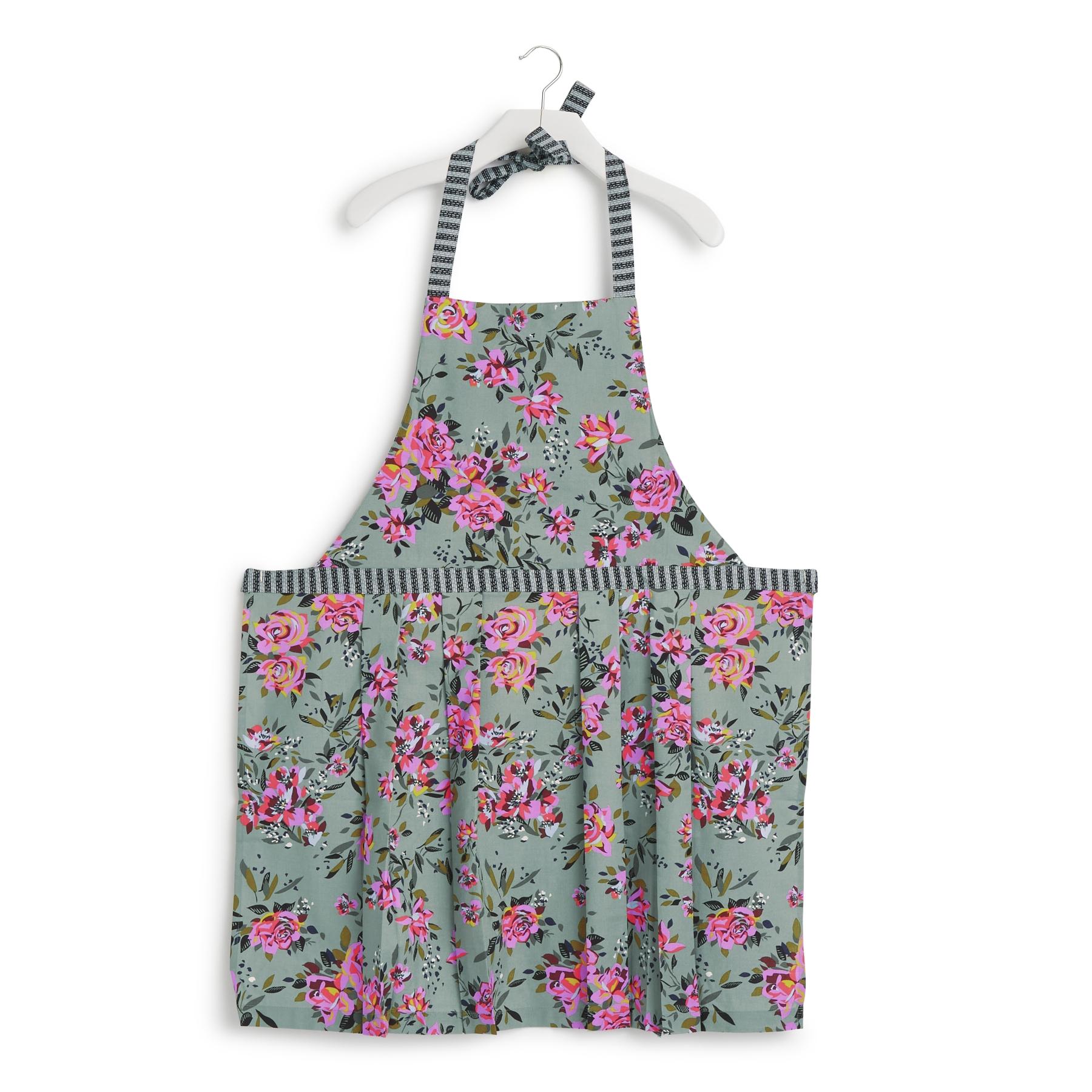 Vera Bradley Women's Recycled Cotton Apron Rosy Outlook