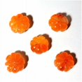 thumbnail image 2 of 41.00Cts Natural carnelian Round Beads Orange Color Loose Gemstones, 2 of 2