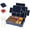 Black, variant on Crisper Box Outdoor Camping Picnic Box Outdoor Food Storage Box Portable Mobile Fruit Bento Box