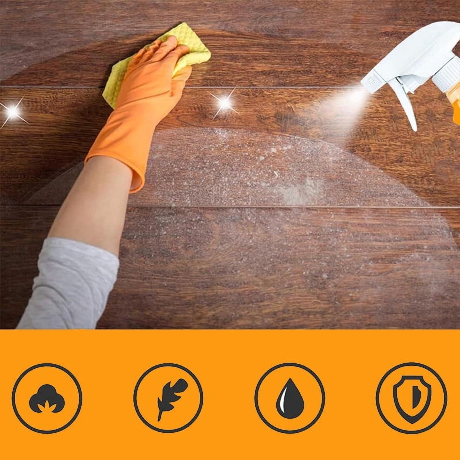 Kieccall Wood Floor Beeswax Oil Refinishing Conditioner Natural Nourishing Polish Anti Cracking Maintenance Liquid for Indoor Wooden Flooring Daily Care Gift
