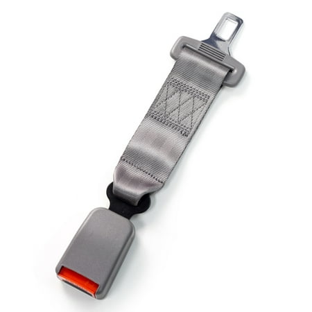 E4 Safety Certified Seat Belt Extension for 2006 BMW 3 Series 2nd Row Middle Seats Gray 10 Inches from Seat Belt Extender