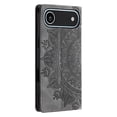 thumbnail image 5 of Case for iPhone Air , PU Leather Magnetic Folio Cover with Card Holder,Kickstand - TPU Shockproof Durable Protective Phone Case , Gray, 5 of 14