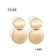 thumbnail image 4 of Guardurnaity 1 par de pendientes de aleación, colgante de oreja, placa redonda de larga duración a prueba de óxido Multicolor, regalo de fiesta exquisito Ropa, zapatos y accesorios Miscelánea Oro Guardurnaity AP019011-01, 4 of 6