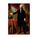 thumbnail image 2 of Wee Blue Coo Painting Portrait Stuart President George Washington Wall Art Print, 2 of 10