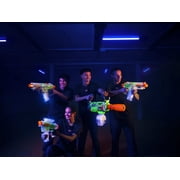 XSHOT Hyper Gel Glow Motorized Gatling Blaster (10,000 Pellets) Outdoor Blaster by ZURU for Ages 14+