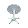thumbnail image 5 of 36" Round Pedestal Counter Height Table - White, 5 of 6