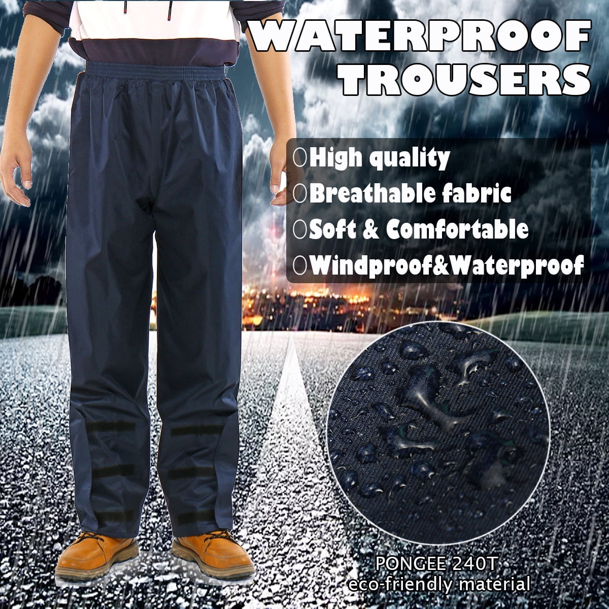 Thick Adjustable Pants Mens Womens 