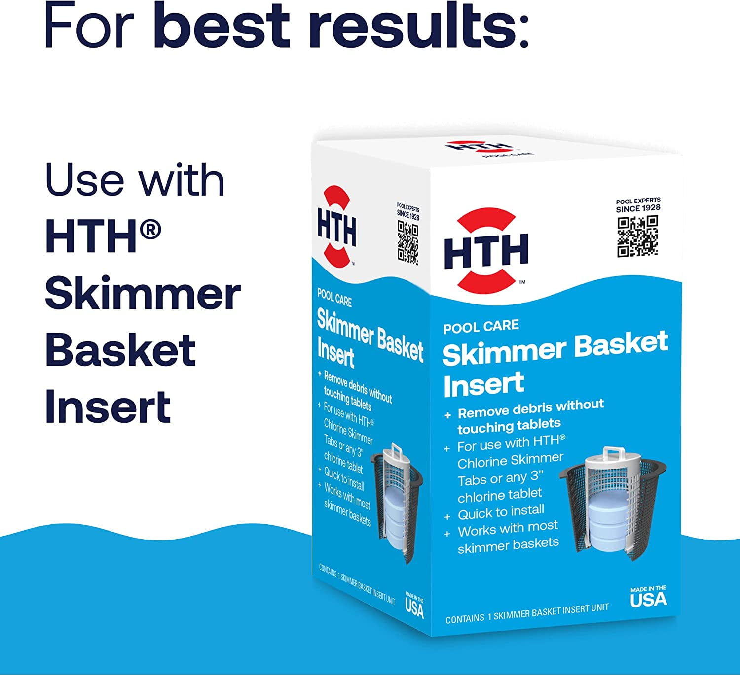 HTH Ultra Chlorine Tablets Swimming Pool Sanitizer - 3" Tablets - 8 lbs