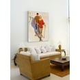 thumbnail image 3 of Marmont Hill Couple Wearing Snowshoes by McClelland Barclay Painting Print on Canvas, 3 of 7