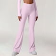 thumbnail image 2 of GUACER Yoga Pants for Women Casual Elastic High Waisted Shaping Flare Leggings, 2 of 9