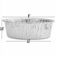 thumbnail image 2 of 8-Inch Aluminum Disposable Cake Pan Extra Deep Durable Pan for baking cooking (200), 2 of 7