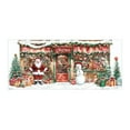thumbnail image 3 of Merry Christmas Background for Santa Photography - Party Decoration 7x16 Ft Garage Door Banner for Festive Celebrations, 3 of 3